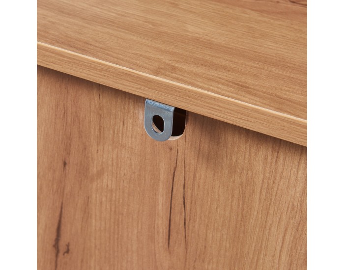 Нощно шкафче Varkaus 55x43x40см вид дъб []