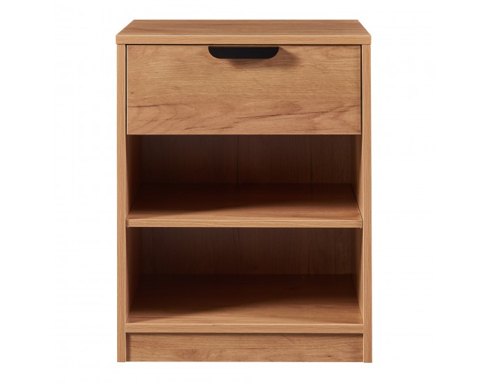 Нощно шкафче Varkaus 55x43x40см вид дъб []