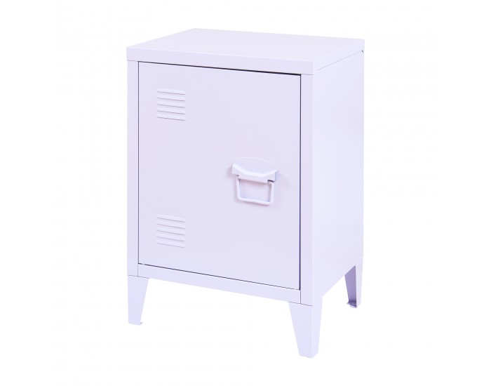 Нощно шкафче Inari дръжка дясна стомана лилаво []