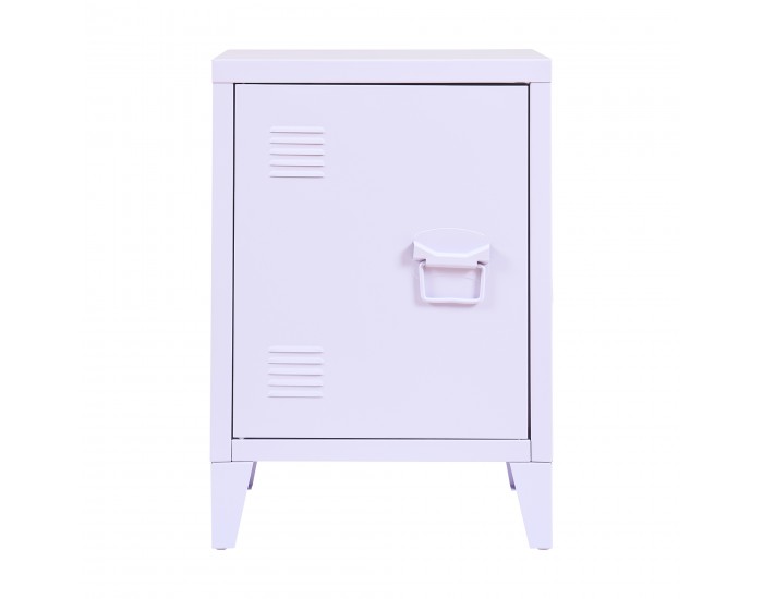Нощно шкафче Inari дръжка дясна стомана лилаво []