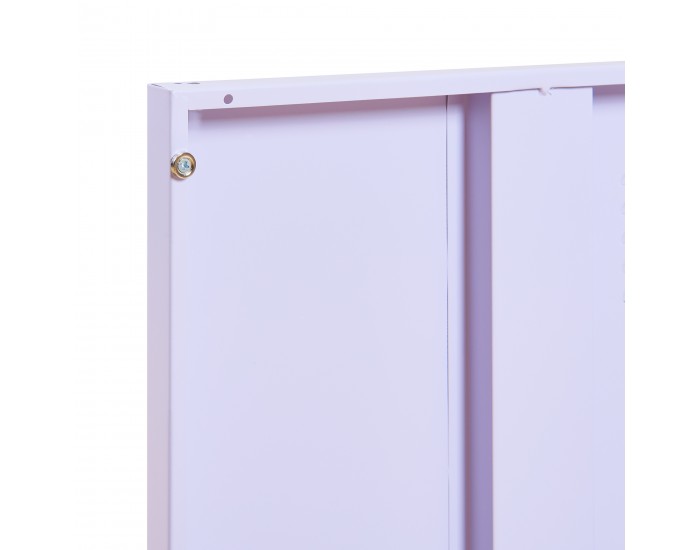 Нощно шкафче Инари комплект 2 дръжки дясна и лява лилаво []