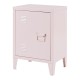 Нощно шкафче Inari дръжка дясна стомана розово []
