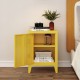 Нощно шкафче Inari дръжка дясна стоманена жълта []