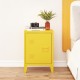 Нощно шкафче Inari дръжка дясна стоманена жълта []