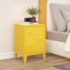 Нощно шкафче Inari дръжка дясна стоманена жълта []