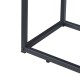 Стелаж за дърва Vaasa със седалка 100x30x50см []