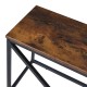 Стелаж за дърва Vaasa със седалка 100x30x50см []