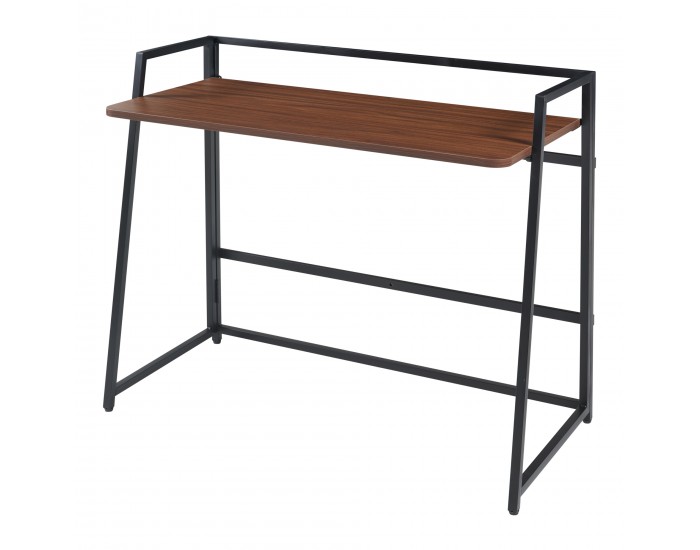 Сгъваемо бюро Ringerike 104.5x53x85.5cm черно/орех []