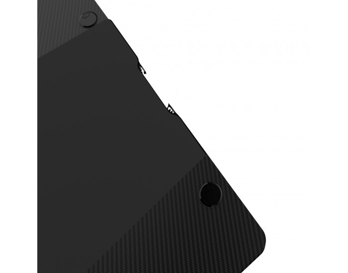 Маса с регулируема височина Stryn 120x60см черна []