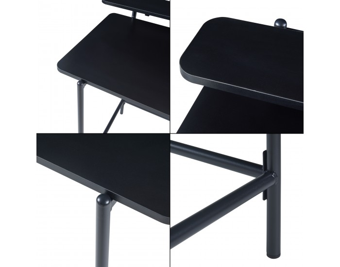 Бюро Samnanger 120x55x88 см черно []