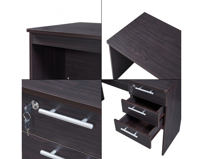 Бюро Ragunda с 3 чекмеджета []