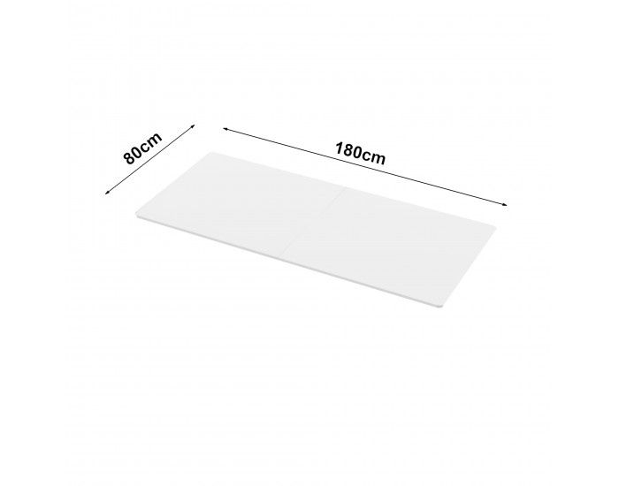 Плот за маса Kirkkonummi 180x80см бял []