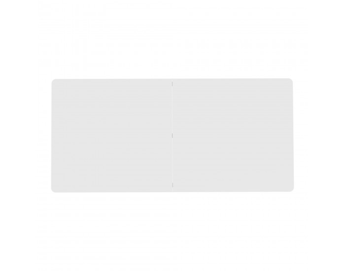 Плот за маса Kirkkonummi 160x75см бял []