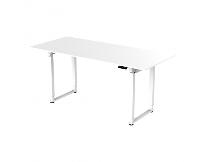 Бюро с регулируема височина Kirkkonummi 180x80cm бяло []