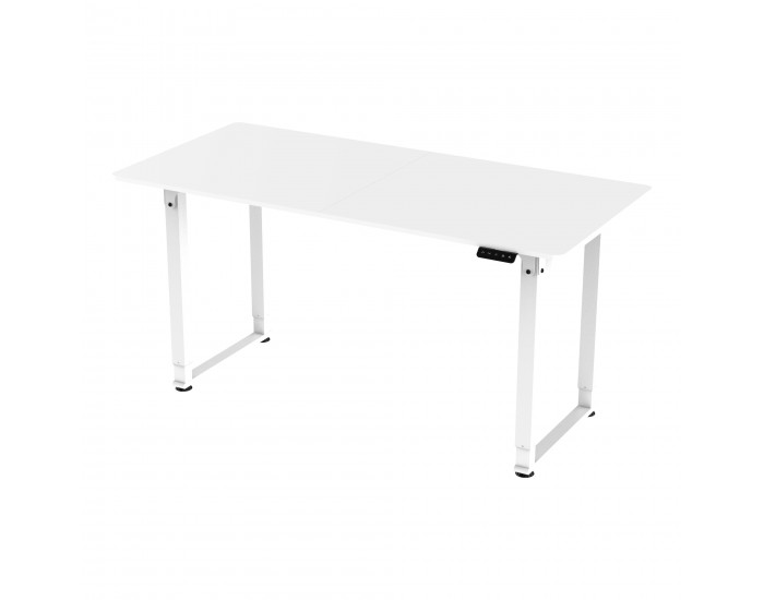Бюро с регулируема височина Kirkkonummi 160x75cm бяло []