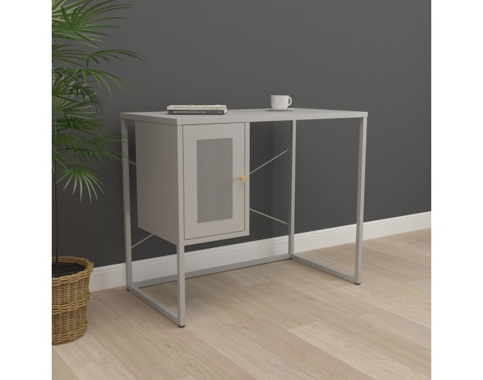 Бюро Sund Steel 75x100x50 см сиво []