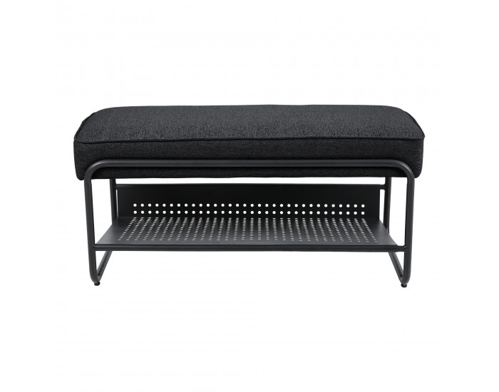 Пейка за обувки Lillehammer 90x37x42 см черен []