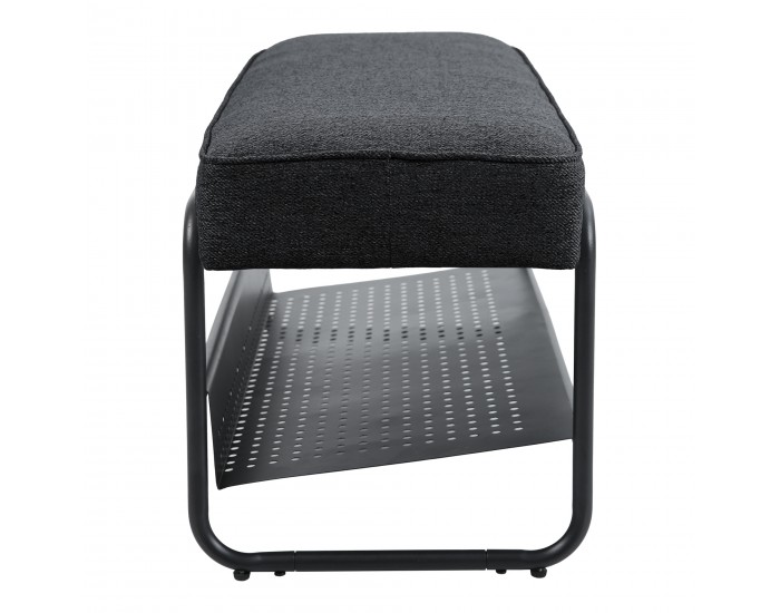 Пейка за обувки Lillehammer 90x37x42 см черен []