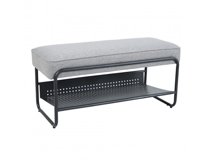 Пейка за обувки Lillehammer 90x37x42 см сива []