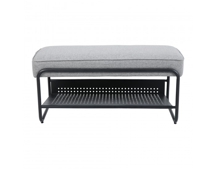 Пейка за обувки Lillehammer 90x37x42 см сива []