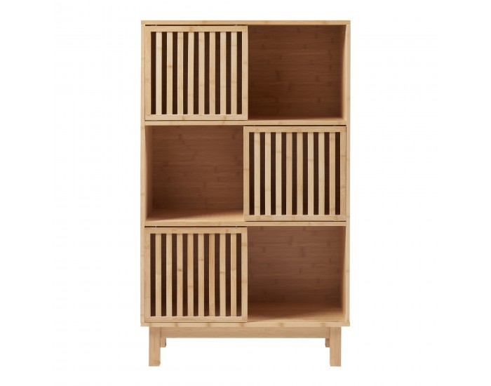 Етажерка Ypäjä 126x76x33 см бамбук []