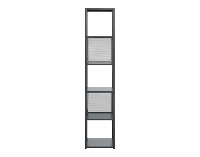 Стоящ рафт Finspång 185x38x38 см черен []