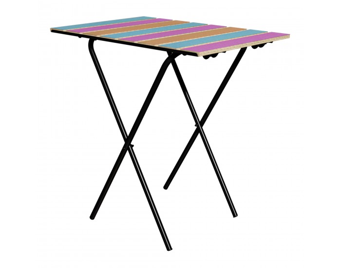 Сгъваема маса Cavallino 60x40x57 см многоцветна []