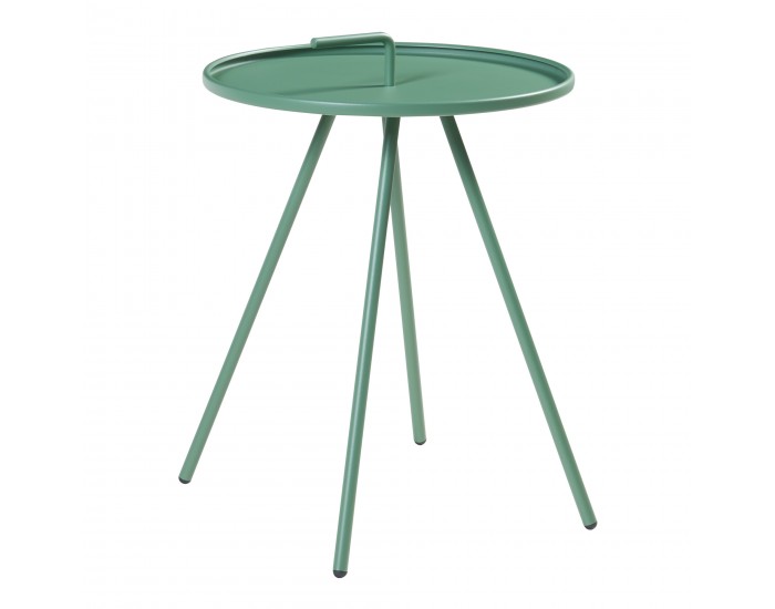 Външна помощна маса Fosen 55 x Ø 42 cm зелена []