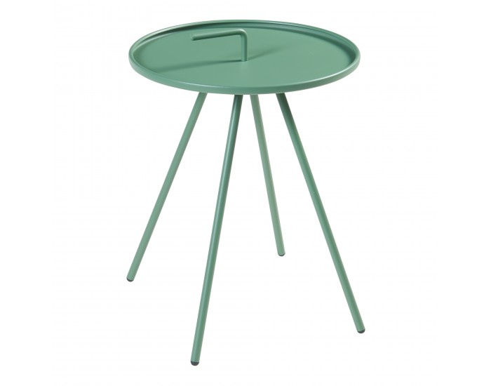 Външна помощна маса Fosen 55 x Ø 42 cm зелена []