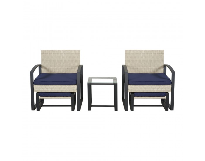 Комплект градински мебели Calvello 5 части []