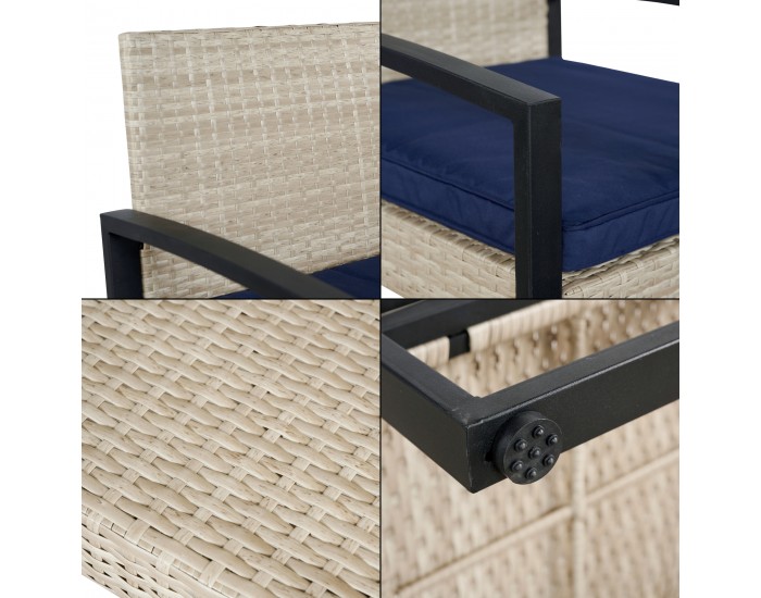 Комплект градински мебели Calvello 5 части []