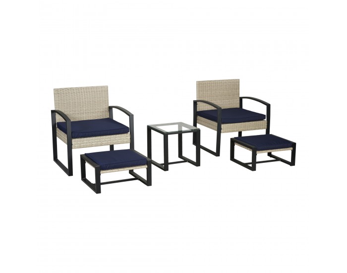 Комплект градински мебели Calvello 5 части []