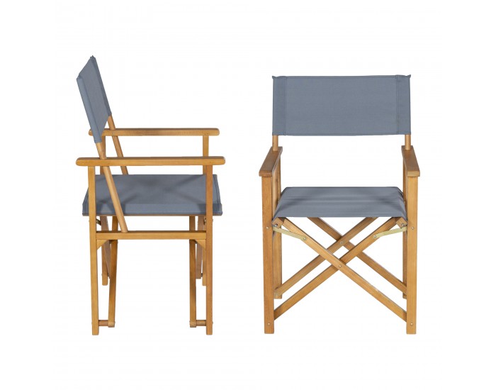 Бистро комплект Capistrello 3 части. сиво []