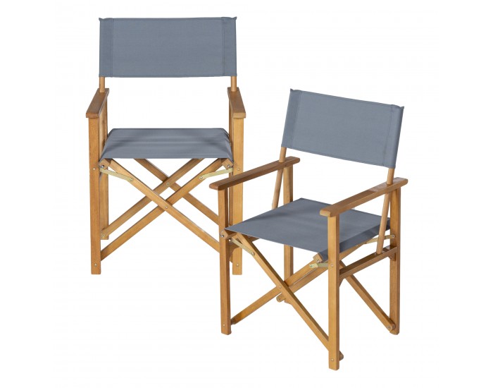 Бистро комплект Capistrello 3 части. сиво []