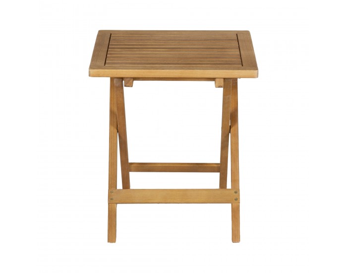 Комплект за бистро Capistrello от 3 части, бял []