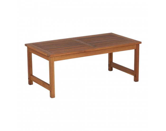 Комплект градински мебели Cannole от 4 части, акациево дърво []