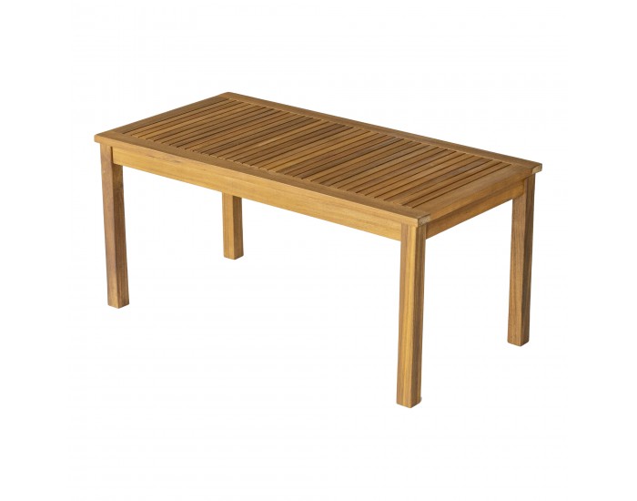 Комплект градински мебели Candela от 4 части, акациево дърво []