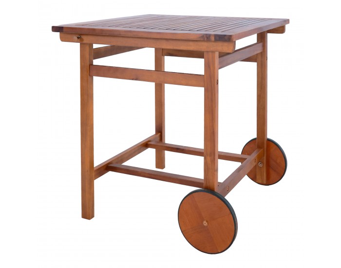 Комплект градински мебели Ancarano от 5 части, FSC®-сертифицирано акациево дърво []