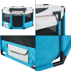 Кошара за домашни любимци Nærøysund 112x112x62 cm [] - Домашни любимци