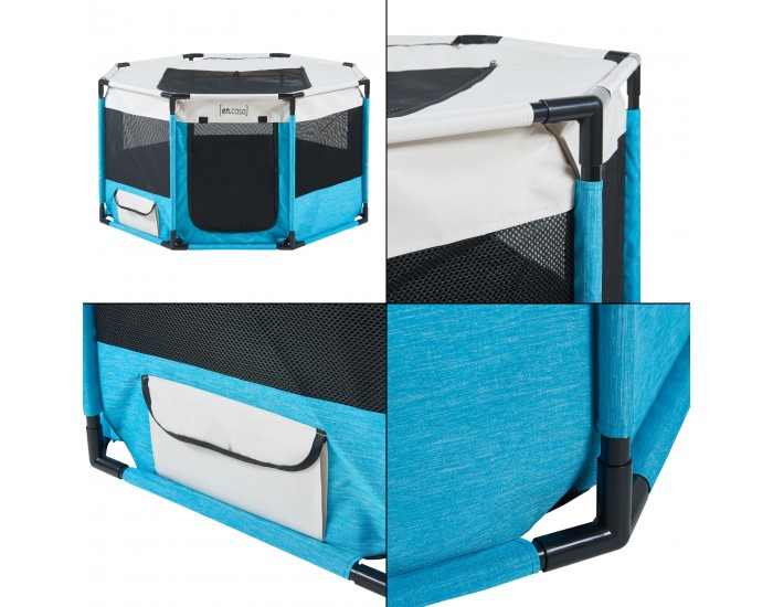 Кошара за домашни любимци Nærøysund 72x72x45 cm []