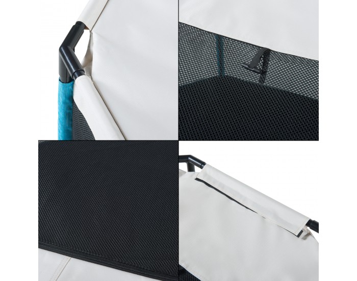 Кошара за домашни любимци Nærøysund 72x72x45 cm []