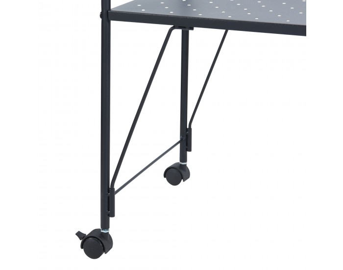 Количка за сервиране Austrheim 73x50x33см черна []