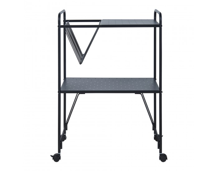 Количка за сервиране Austrheim 73x50x33см черна []