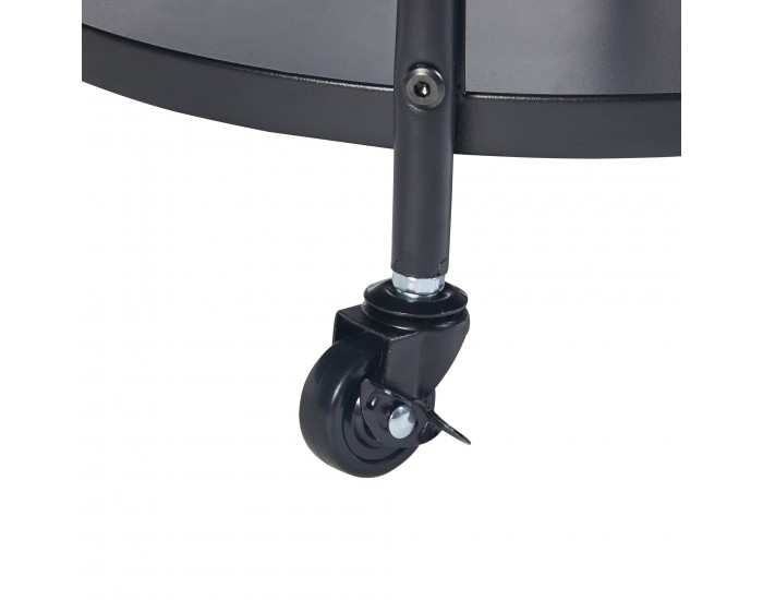 Количка за сервиране Munkedal метална черна []