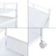 Sunndal количка с 3 нива 64,5x27x27см бяла []