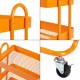 Pyhäntä кухненска количка с 3 нива Orange []