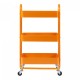 Pyhäntä кухненска количка с 3 нива Orange []
