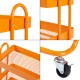 Pyhäntä кухненска количка с 4 нива Orange []