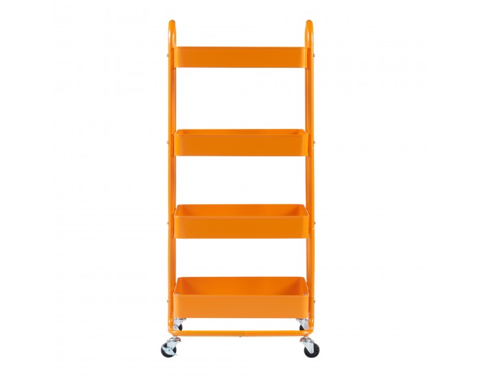 Pyhäntä кухненска количка с 4 нива Orange []