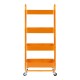 Pyhäntä кухненска количка с 4 нива Orange []